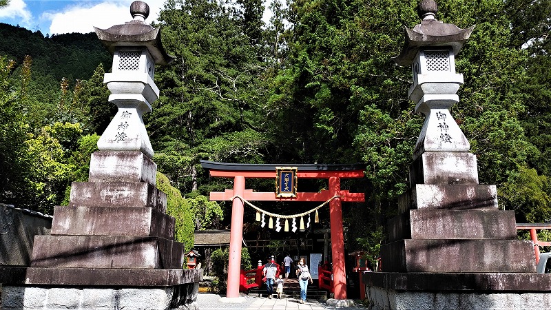 奈良県吉野郡天川村　「天河大辨財天」